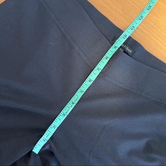 Eileen Fisher Knit Grey Ponte Pant Womens S - Picture 9 of 9